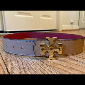 Tory Burch Kira Leather Belt